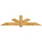 Ekena Millwork Kennewick Rough Sawn Timber Gable Bracket, Western Red Cedar, 84"W x 21"H x 6"D x 6"F, 6/12 Pitch GBW084X21X0606KEN00RWR - alternate 1